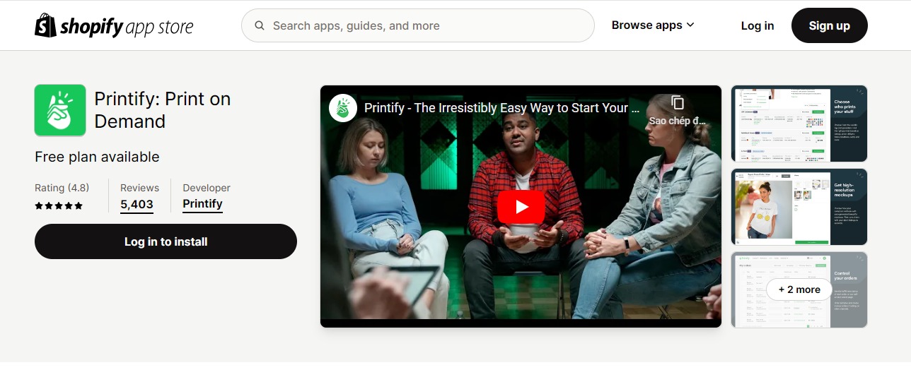 Printify: Print on Demand
